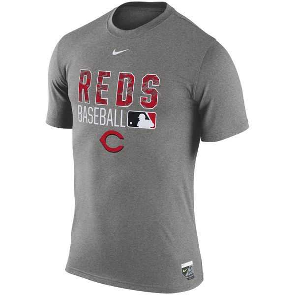 Cincinnati Reds Nike 2016 AC Legend Team Issue 1.6 WEM T-Shirt - Gray,We sell and wholesale Cincinnati Reds Nike 2016 AC Legend Team Issue 1.6 WEM T-Shirt - Gray on line form chian!